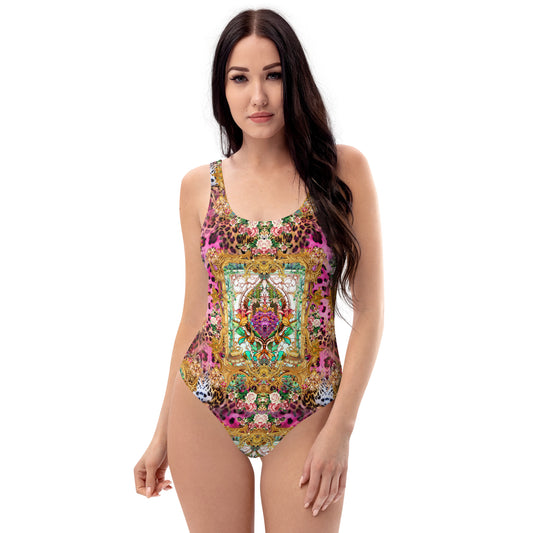 Wild Royale Baroque Leopard One-Piece Swimsuit