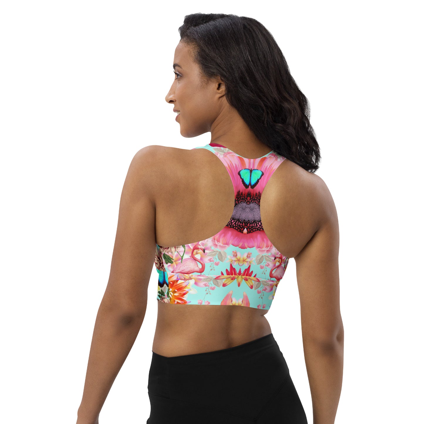 Longline sports bra