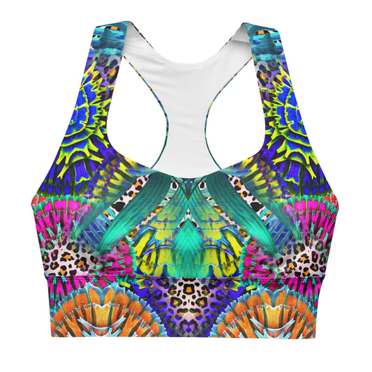 Longline sports bra