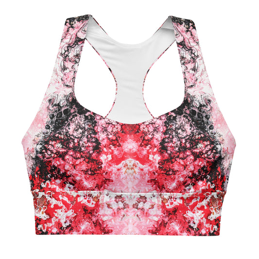 Longline sports bra