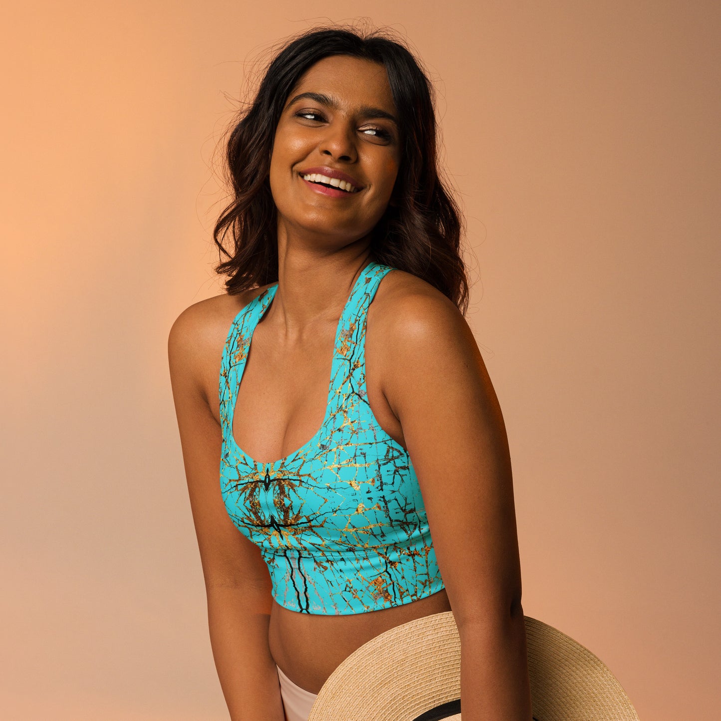 Longline sports bra