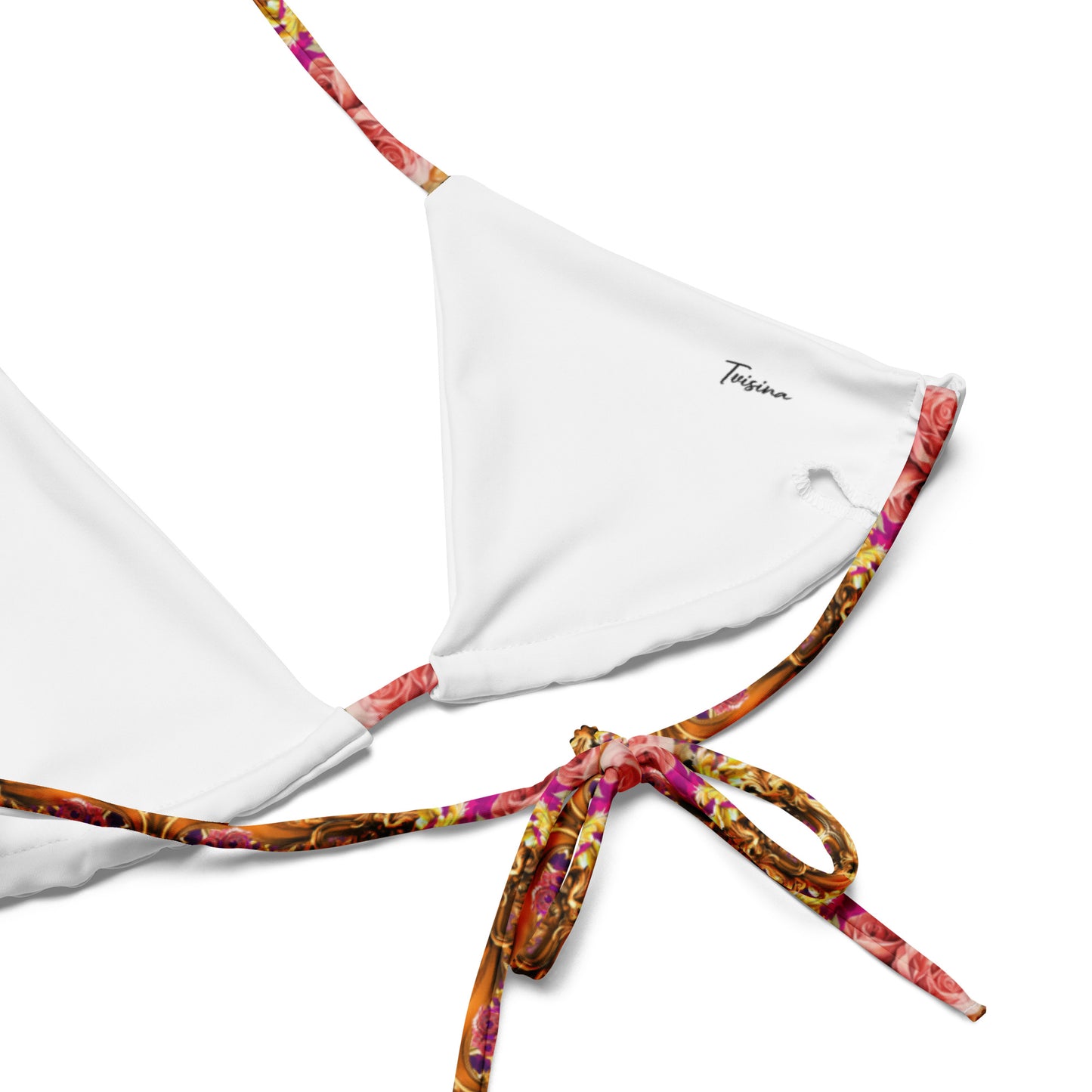 Luxury Print Recycled String Bikini Set