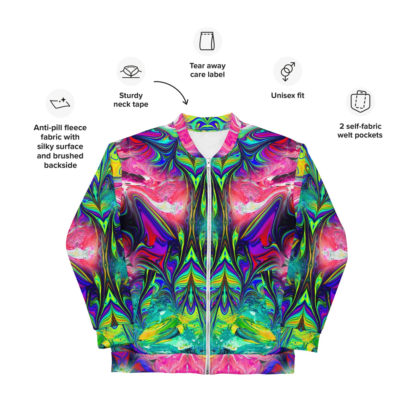 Unisex Bomber Jacket