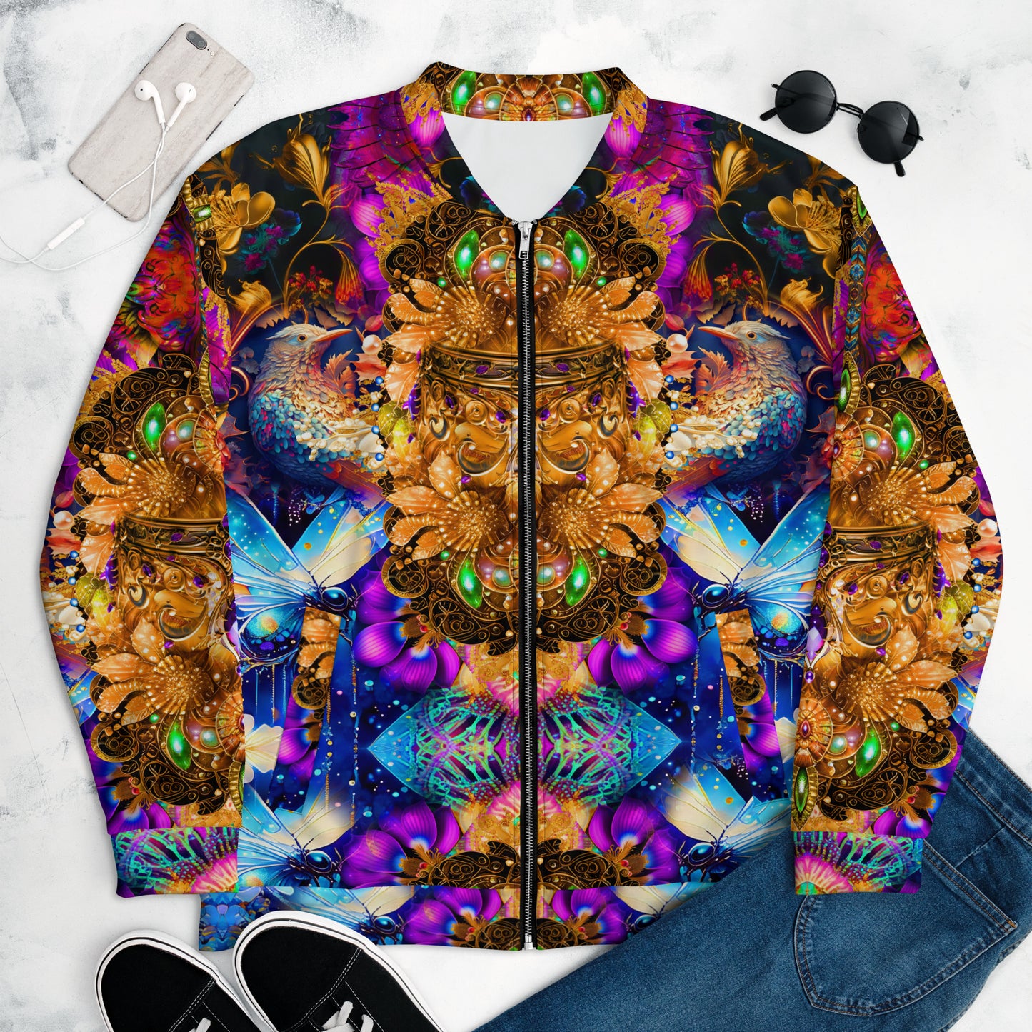 Unisex Bomber Jacket