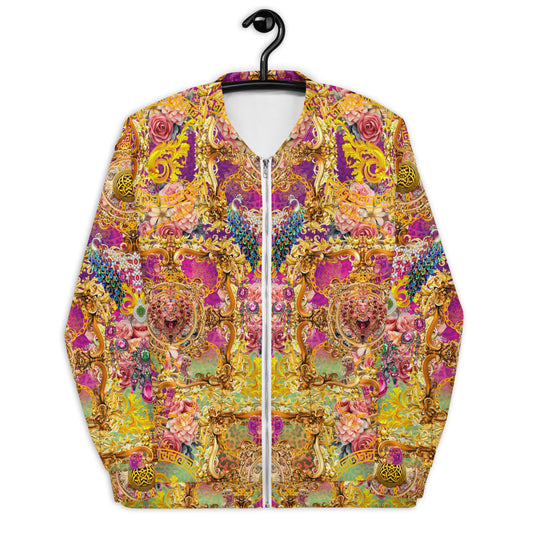 Luxury Print Unisex Bomber Jacket