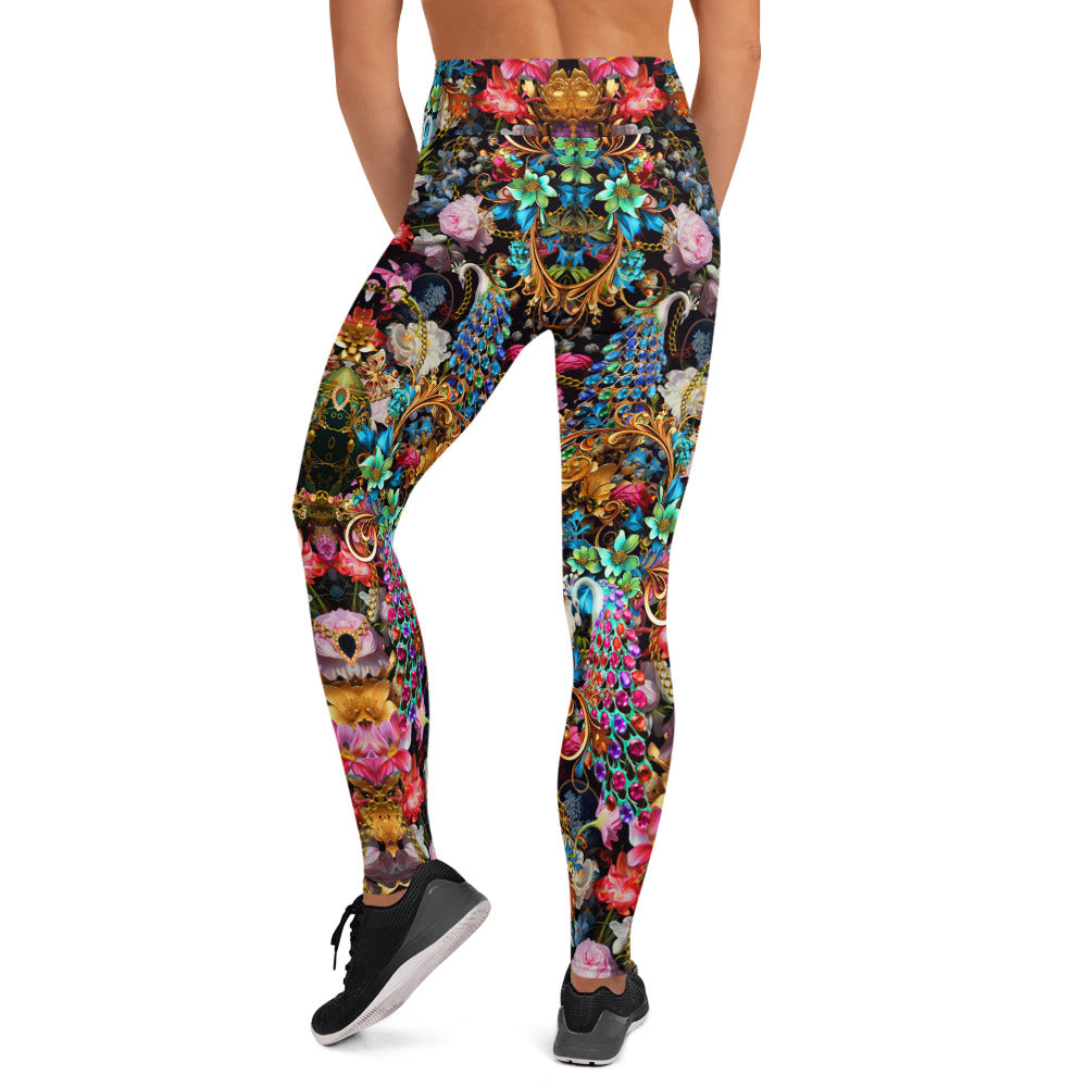 Luxury Print High Wasit Yoga Leggings