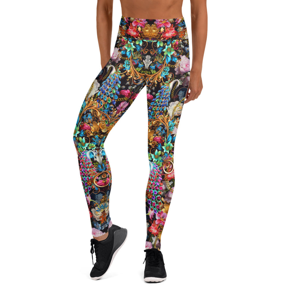 Luxury Print High Wasit Yoga Leggings