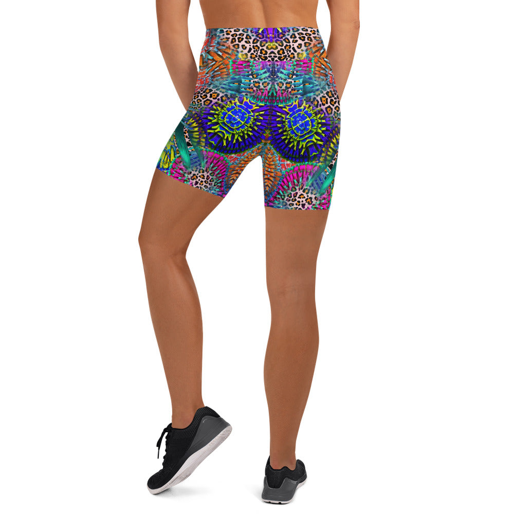 High Wasit Yoga Shorts