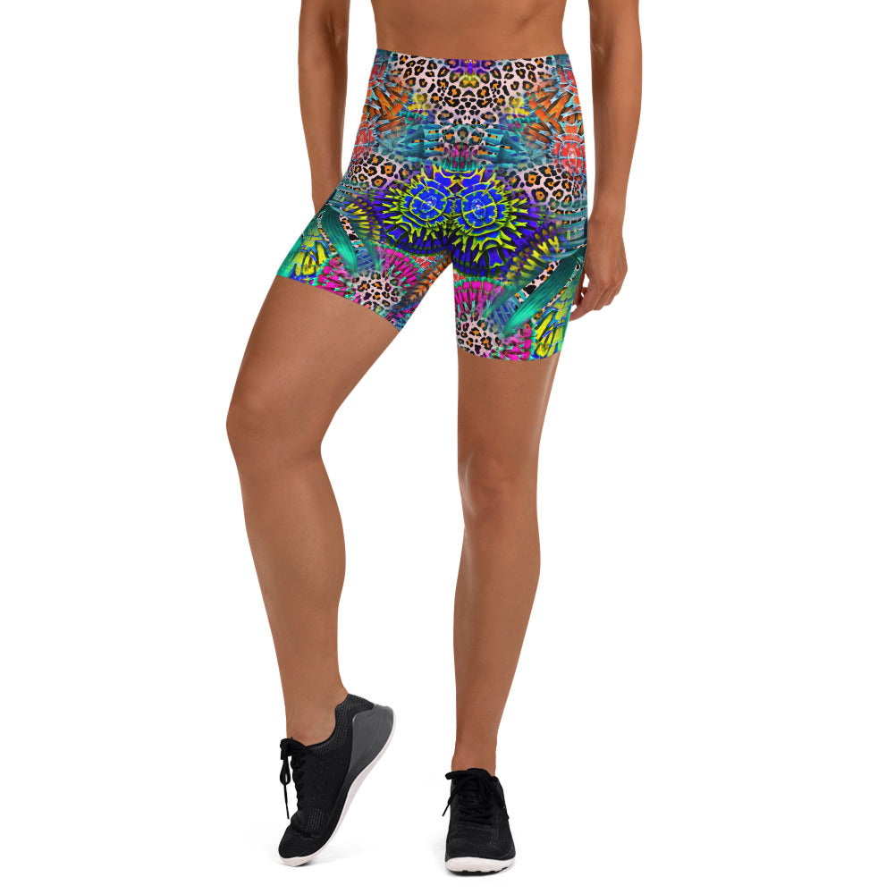 High Wasit Yoga Shorts