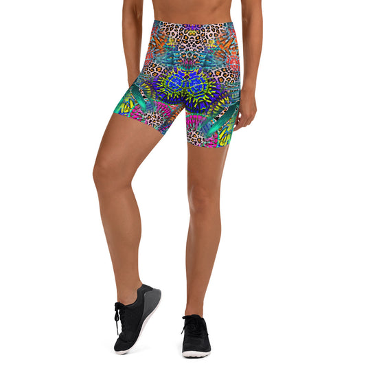 High Wasit Yoga Shorts