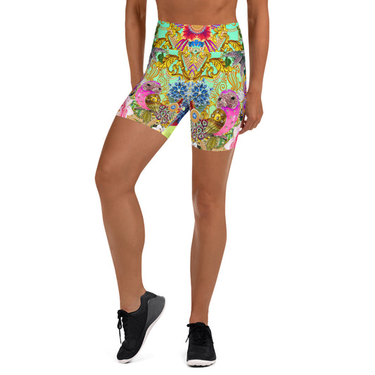 High Waist Yoga Shorts