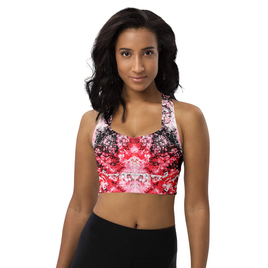 Longline sports bra