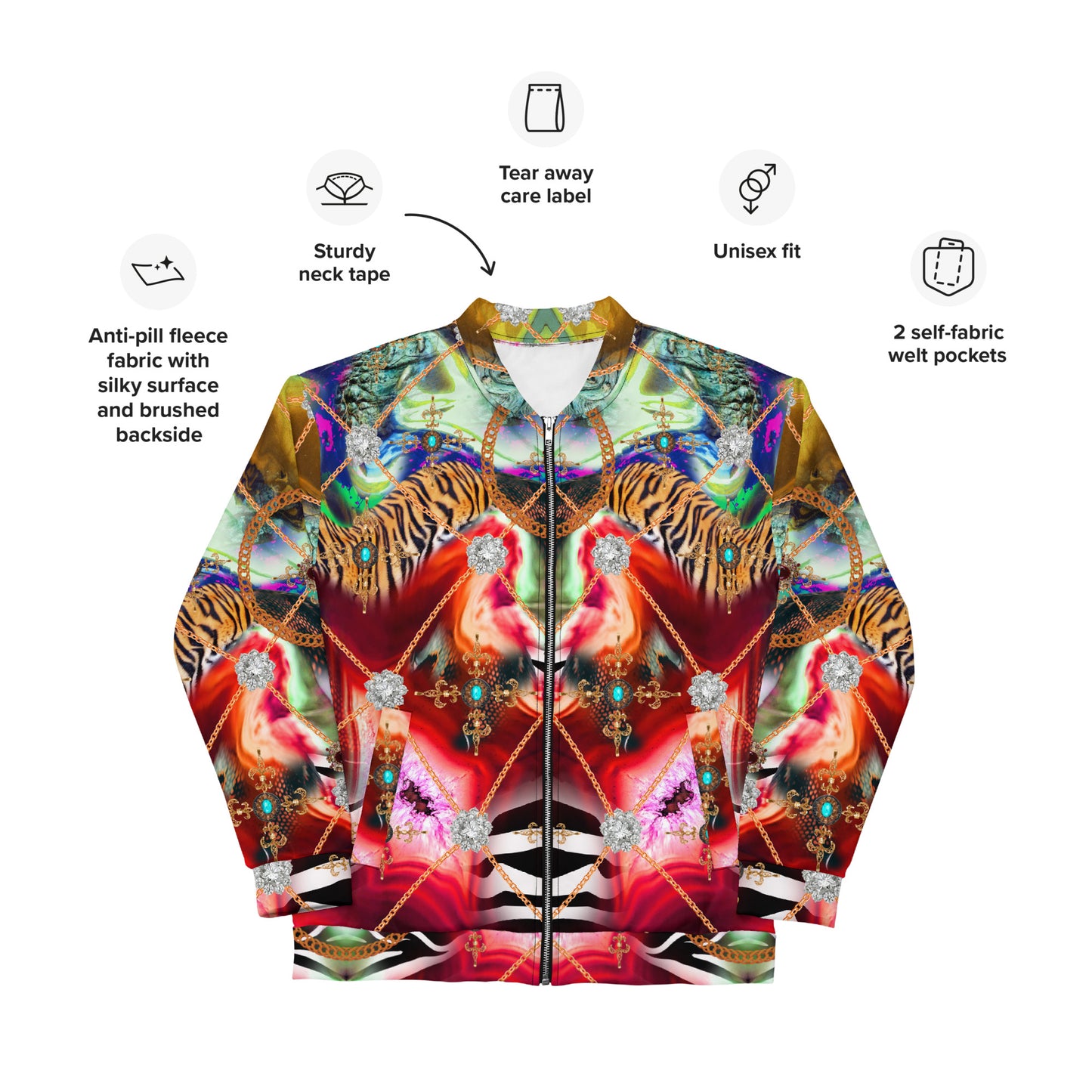 Unisex Bomber Jacket